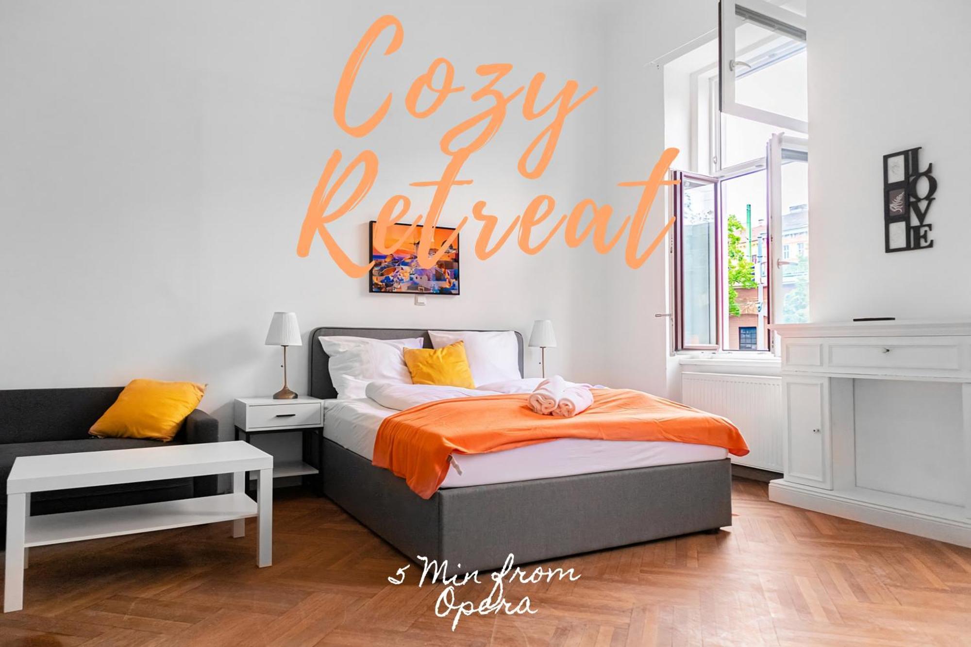 Apartment Cozy 2br With Tv & Netflix, Steps From Akh *